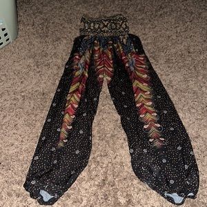 flowy hippie “joggers”